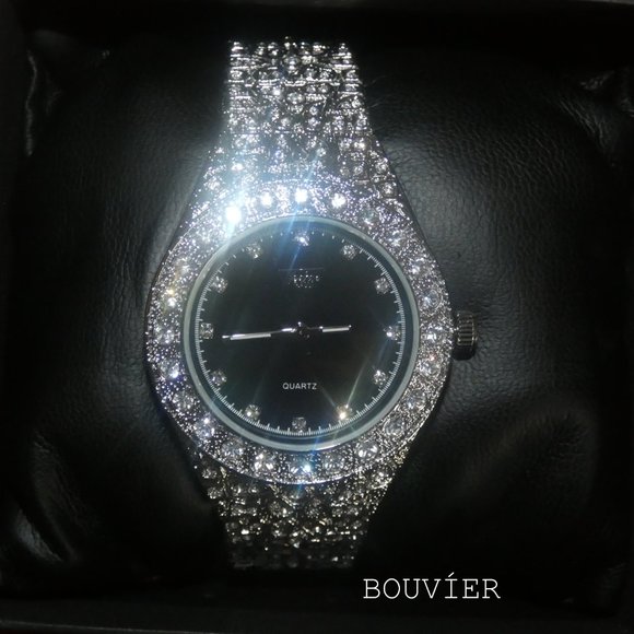 White Gold Diamond Presidential Watch (White) - Picture 2 of 3